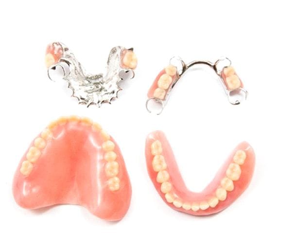 full and partial dentures