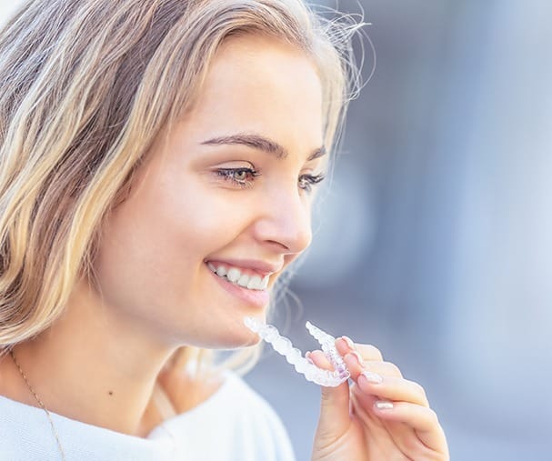 Girl With Invisalign