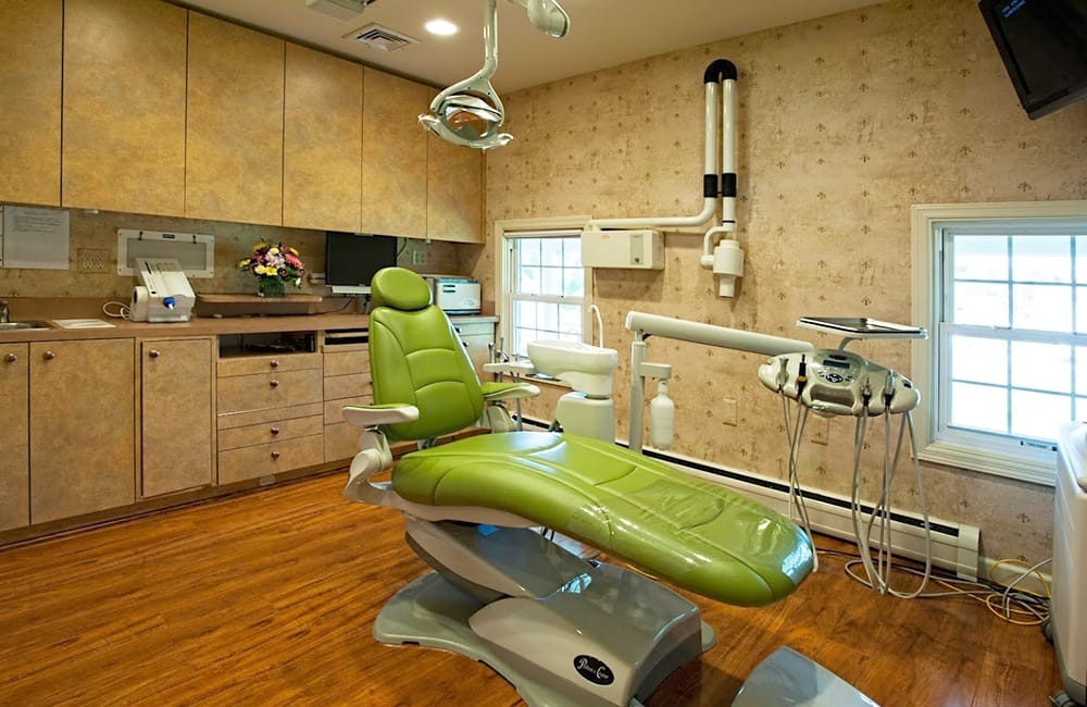 Dental exam room